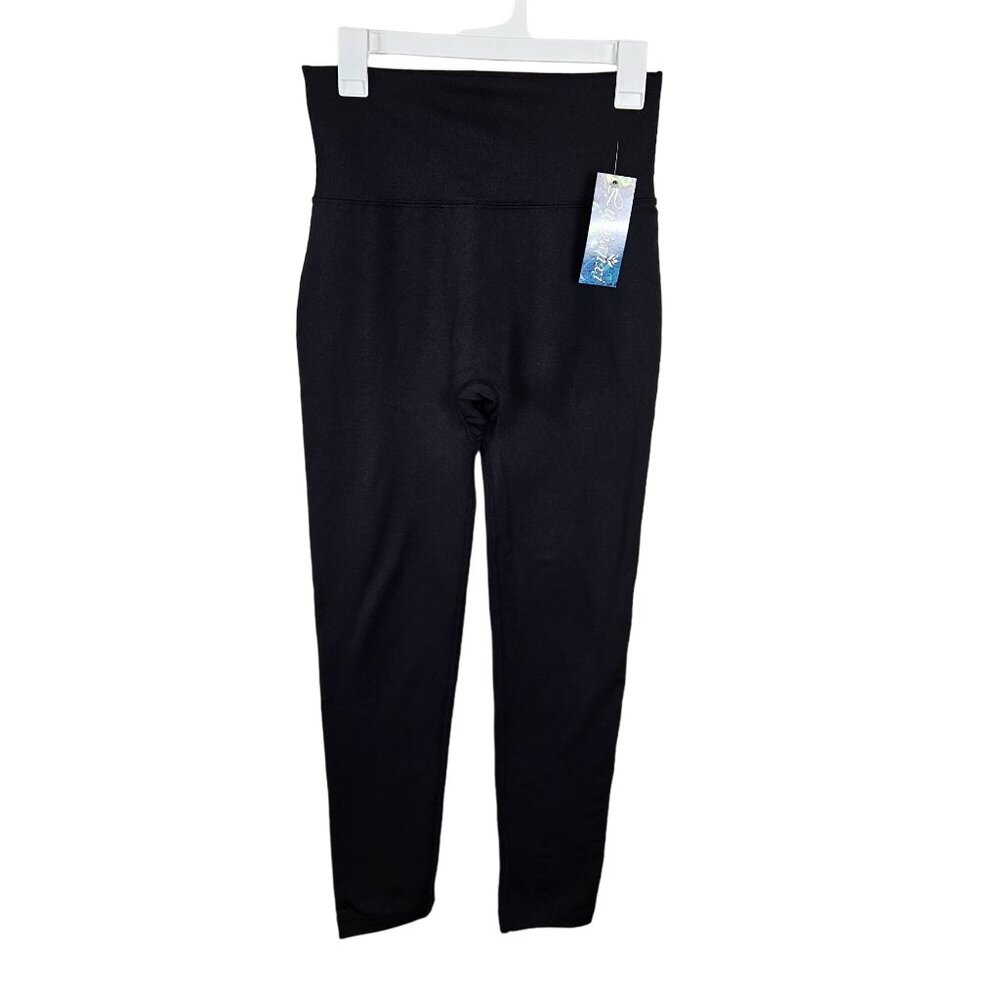 Luoyanxi Womens High-Waisted Black Leggings Size Large Yoga Exercise Pants